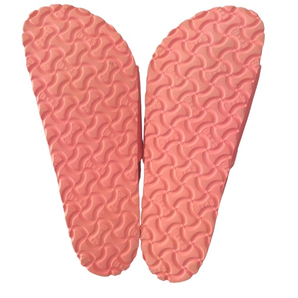 Birkenstock Pink 41 Slip On Slides Sandals Foam Rubber Comfortable - Picture 5 of 6